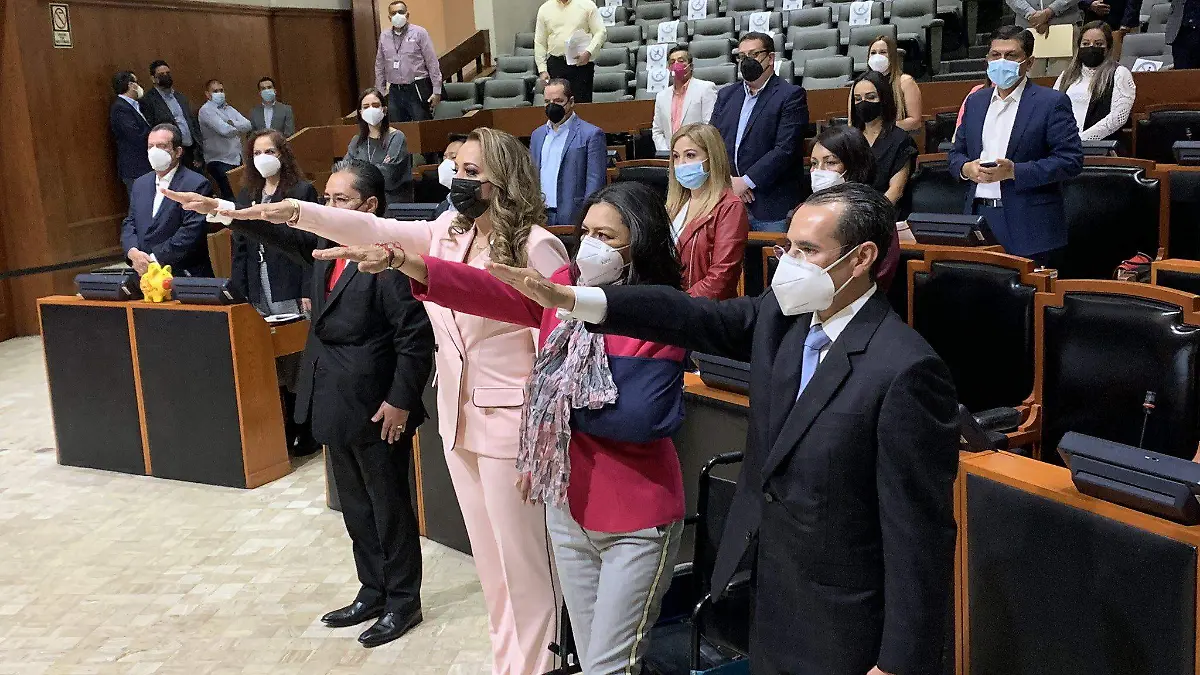 Toma de protesta ratificación magistrados Poder Judicial